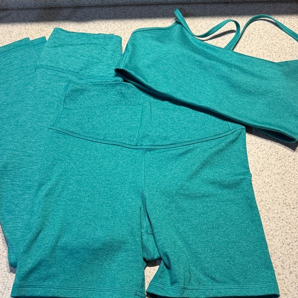 Teal Activewear Set - Picture 1 of 8